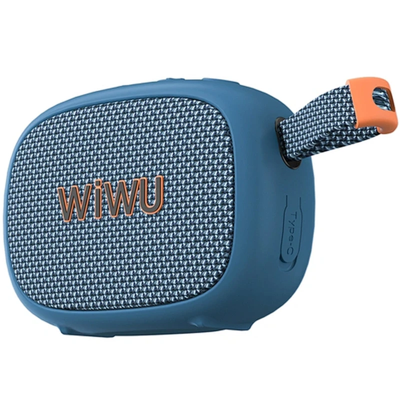 Bluetooth Колонка WIWU H1 Go Fun – Blue. Фото 1 из 4