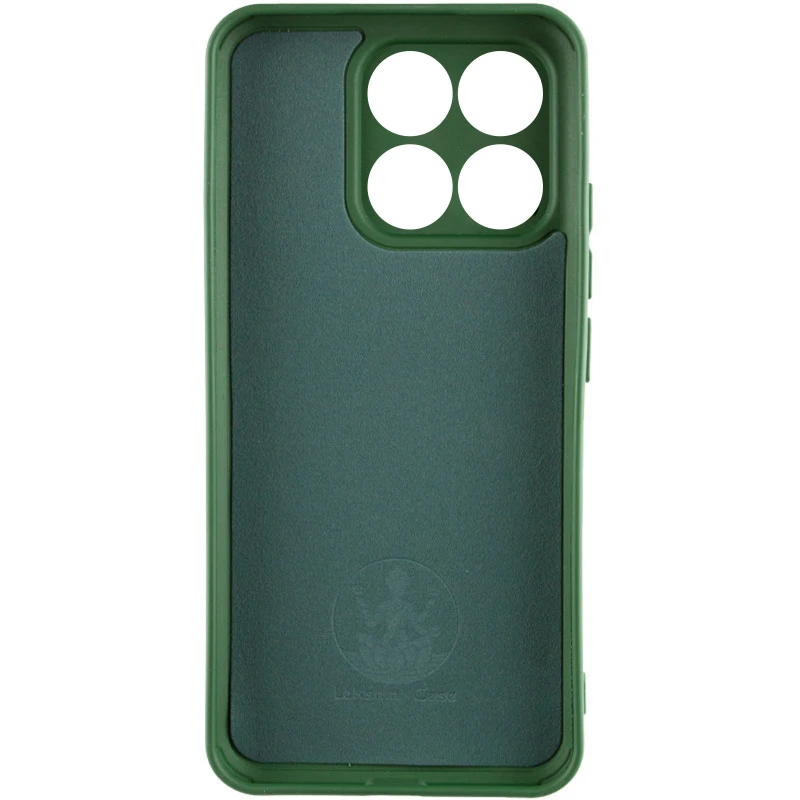 Чохол Silicone Cover Ummi Lakshmi Full Camera (AA) для Motorola Edge 70 – Зелений / Dark green. Фото 2 з 2