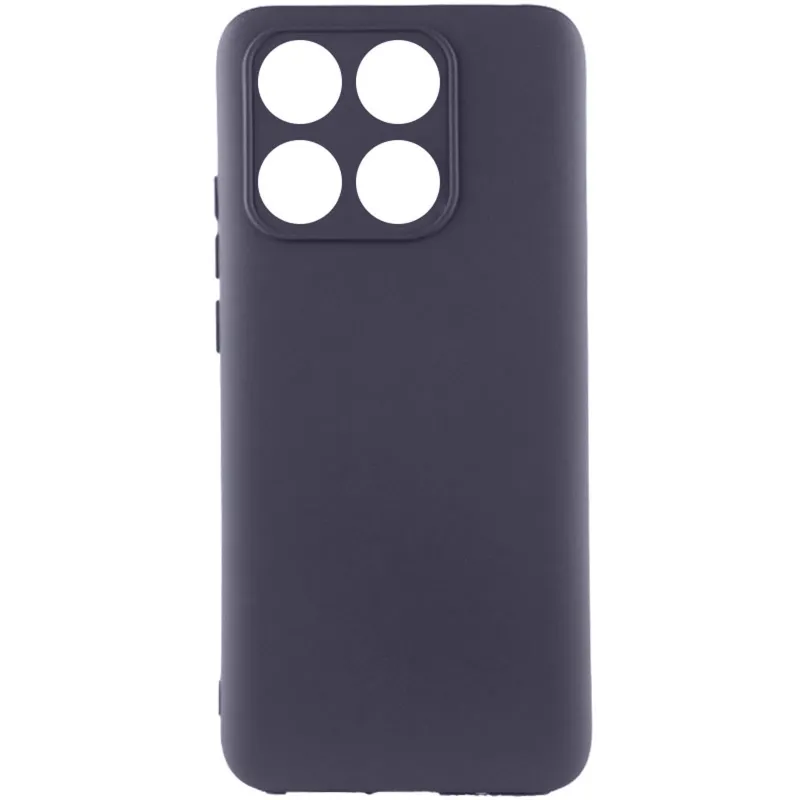 Чохол Silicone Case Lakshmi Premium із закритою камерою для Motorola Edge 70 Fusion – Сірий / Dark Gray. Фото 1 з 1