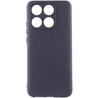 Чохол Silicone Case Lakshmi Premium із закритою камерою для Motorola Edge 70 Fusion — Сірий / Dark Gray