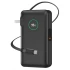 Портативний ЗП Power Bank WIWU Wi-P049 PD20W with cable 10000 mAh – Black. Фото 1 з 7