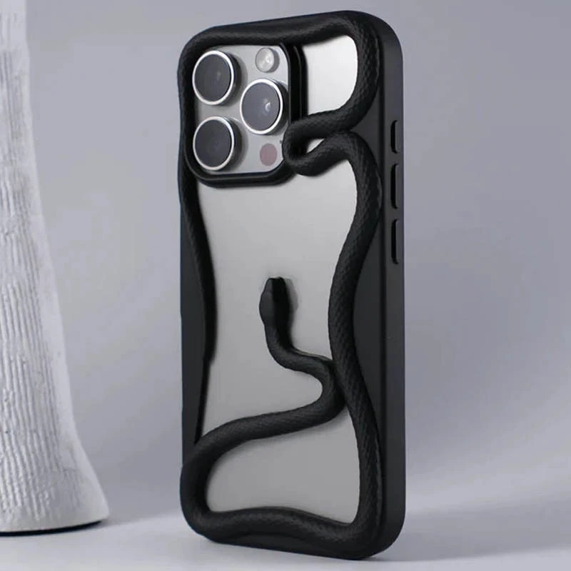 Чохол Snake eyes для Apple iPhone 16 – Black. Фото 3 из 5