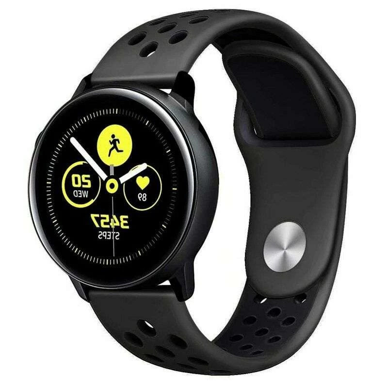 

Силіконовий ремінець Sport+ для Xiaomi Amazfit/Samsung 20 mm (Anthracite/Black)