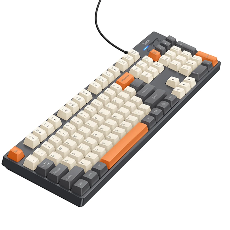 Клавиатура проводная Hoco GM61 Murphy – Star Gray. Фото 5 из 6