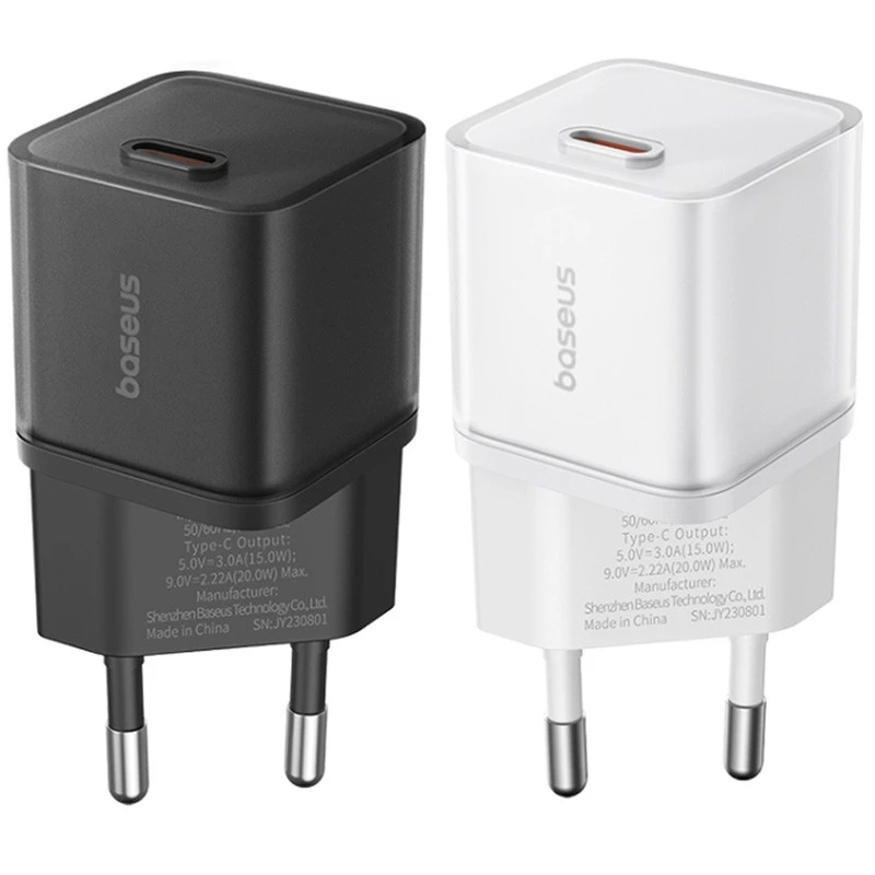 СЗУ Baseus GaN5S OS 1C 20W (P10162503) фото 1 из 1