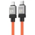 Дата кабель Baseus CoolPlay Series Type-C to Lightning 20W (1m) (CAKW00000) – Orange. Фото 6 з 6