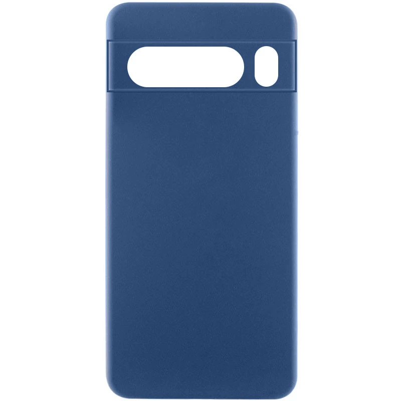 Чохол Silicone Case Lakshmi Plus з закритою камерою на Google Pixel 8 Pro – Синій / Navy blue. Фото 1 з 1