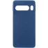 Чохол Silicone Case Lakshmi Plus з закритою камерою на Google Pixel 8 Pro – Синій / Navy blue. Фото 1 з 1