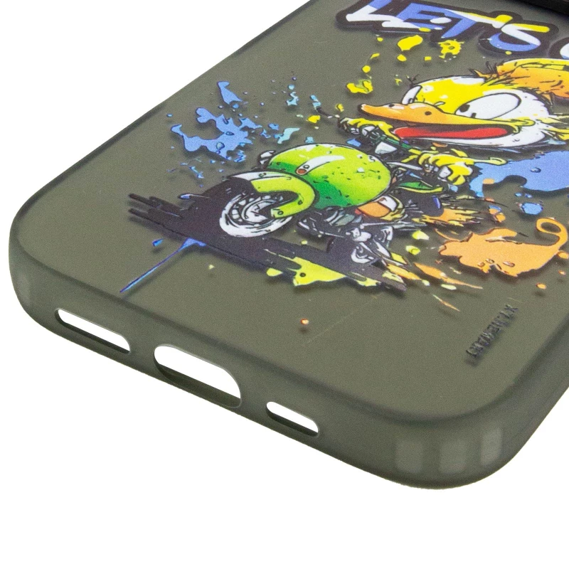 Чехол TPU+PC Street Art для Apple iPhone 16 Pro Max – Let's Go. Фото 7 из 7
