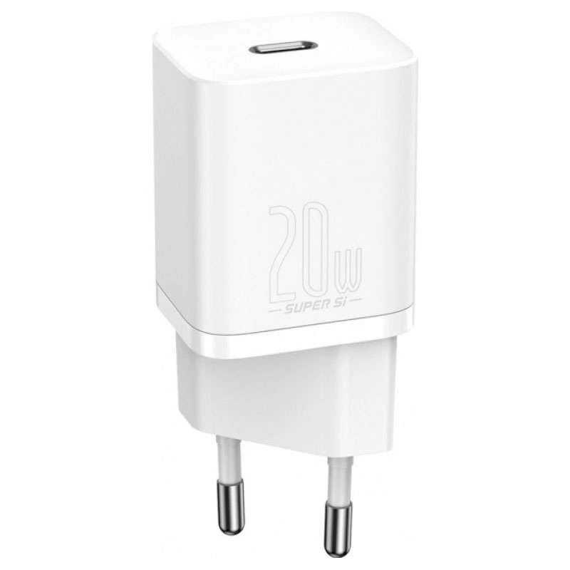 

МЗП Baseus Super Si Quick Charger 1C 20W (Білий)