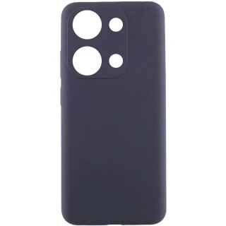 Чохол Silicone Case Lakshmi Premium із закритою камерою для Xiaomi Redmi Note 13 Pro 4G — Сірий / Dark Gray