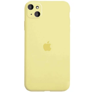 Чехол Silicone Case с защитой камеры для Apple iPhone 13 (6.1") фото 1 из 8