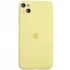 Чехол Silicone Case с защитой камеры для Apple iPhone 13 (6.1") – Желтый / Mellow Yellow. Фото 1 из 8