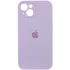 Чехол Silicone Case с защитой камеры для Apple iPhone 15 Plus (6.7") – Сиреневый / Lilac. Фото 1 из 6