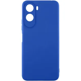 Кольоровий силіконовий чохол із захистом камери на Xiaomi Redmi A7 Pro 4G — Синій / Dark Blue