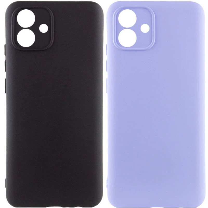 Кольоровий силіконовий чохол GETMAN із закритою камерою для Samsung Galaxy A04e фото 1 з 2