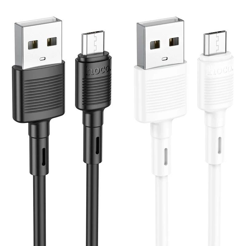 Дата кабель Hoco X83 Victory USB to MicroUSB (1m) фото 1 з 1