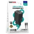 МЗП Borofone BAS85A Star PD30W+QC3.0 (1USB-A/1C) + кабель Type-C to Type-C – Black. Фото 2 з 6