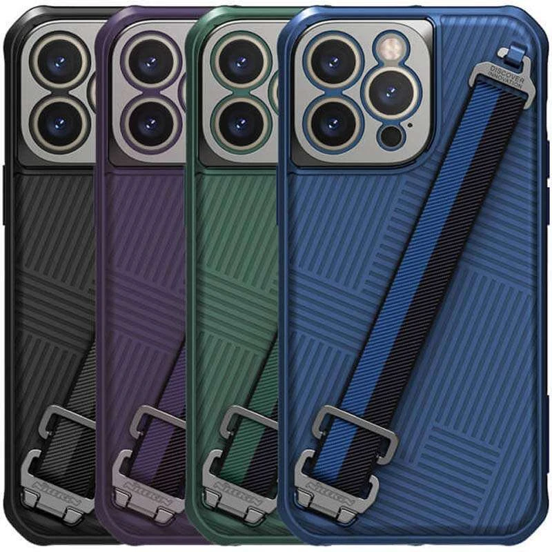 

Карбована накладка Nillkin Strap Case на Apple iPhone 14 Pro Max (6.7")