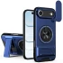 Ударостійкий чохол Camshield StandRing case для Apple iPhone 17 Air (6.5") – Blue. Фото 1 з 1