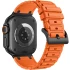 Ремешок Hoco WA35 Emir series thickened silicone strap для Apple watch 44/45/46/49mm – Orange. Фото 2 из 3