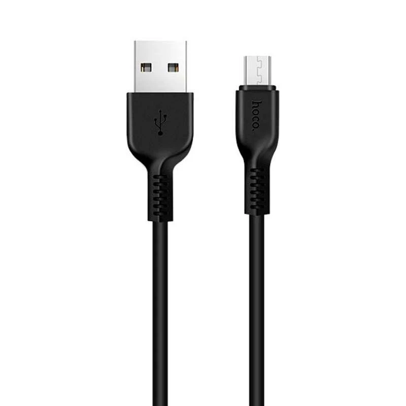 

Дата кабель Hoco X20 Flash Micro USB Cable (1m) (Черный), Чорний