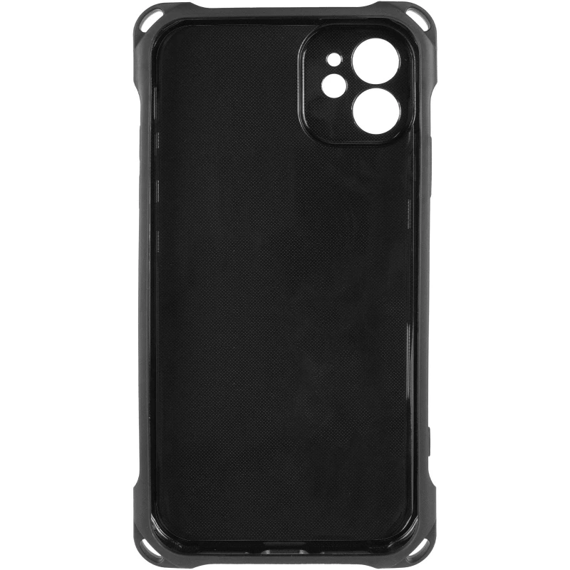 Силіконовий чохол CrossBody зі шнурком для Apple iPhone 12 (6.1") – Black. Фото 7 з 11