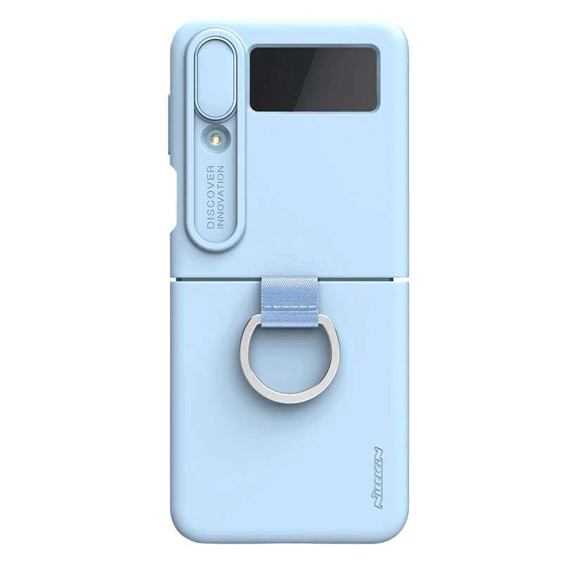 

Силіконова накладка Nillkin Camshield Silky на Samsung Galaxy Z Flip4 (Haze Blue)