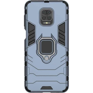 Противоударный чехол Transformer с кольцом для Xiaomi Redmi Note 9s / Note 9 Pro / Note 9 Pro Max фото 1 из 4