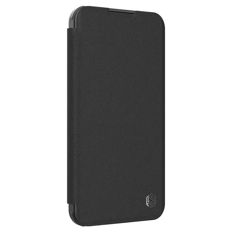 

Шкіряний чохол (книжка) Nillkin Qin Prop для Samsung Galaxy S24 (Black)