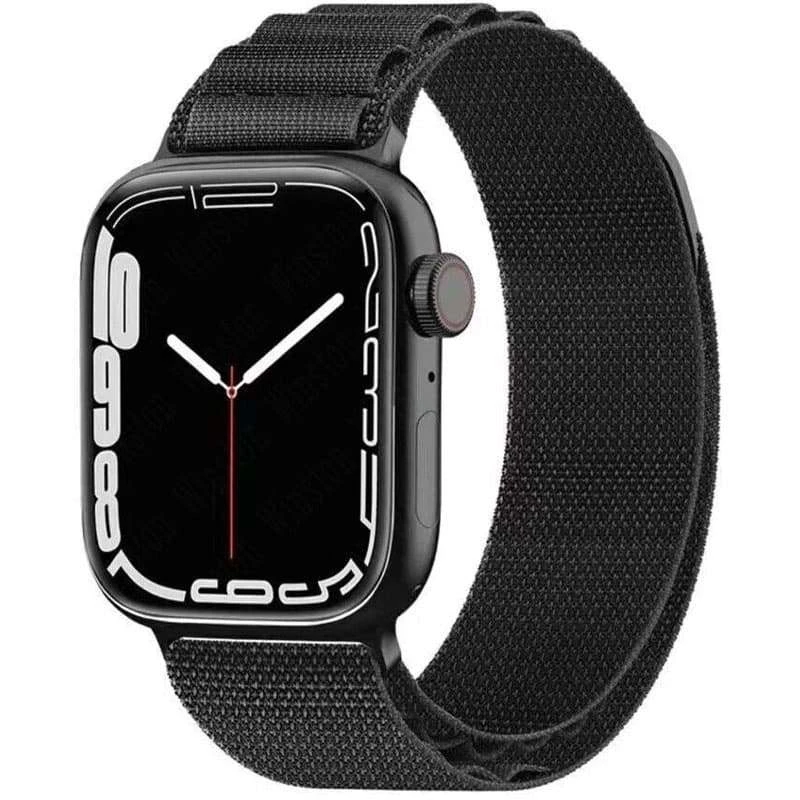 

Ремешок Alpine Loop для Apple watch 42mm/44mm/45mm/49mm (m/l) (Черный / Black), Чорний / black