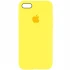 Чехол Silicone Case с закрытым низом для Apple iPhone 6/6s (4.7") – Желтый / Yellow. Фото 1 из 1