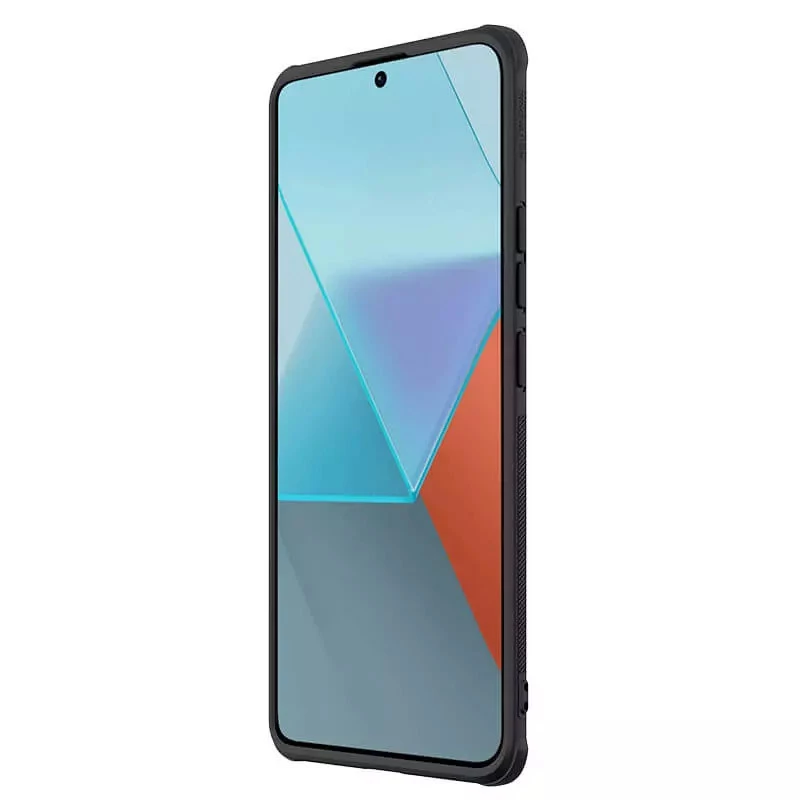 Пластикова накладка Nillkin Pro на Xiaomi Redmi Note 13 Pro+ – Чорний / Black. Фото 5 з 8