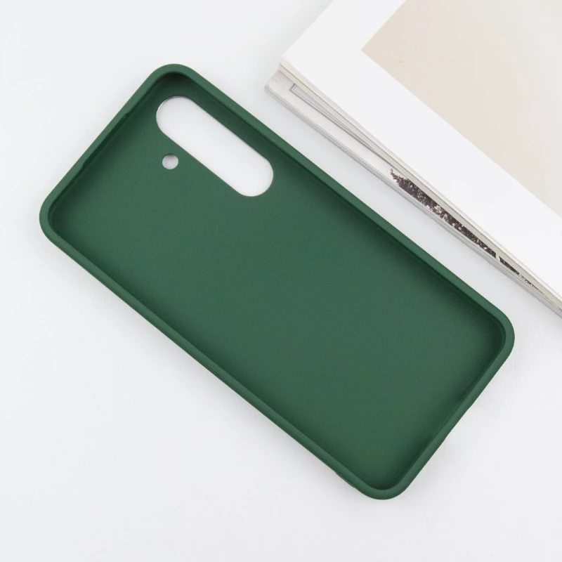 TPU чохол Bonbon з металевими кнопками на Samsung Galaxy S23+ – Зелений / Army green. Фото 9 з 12