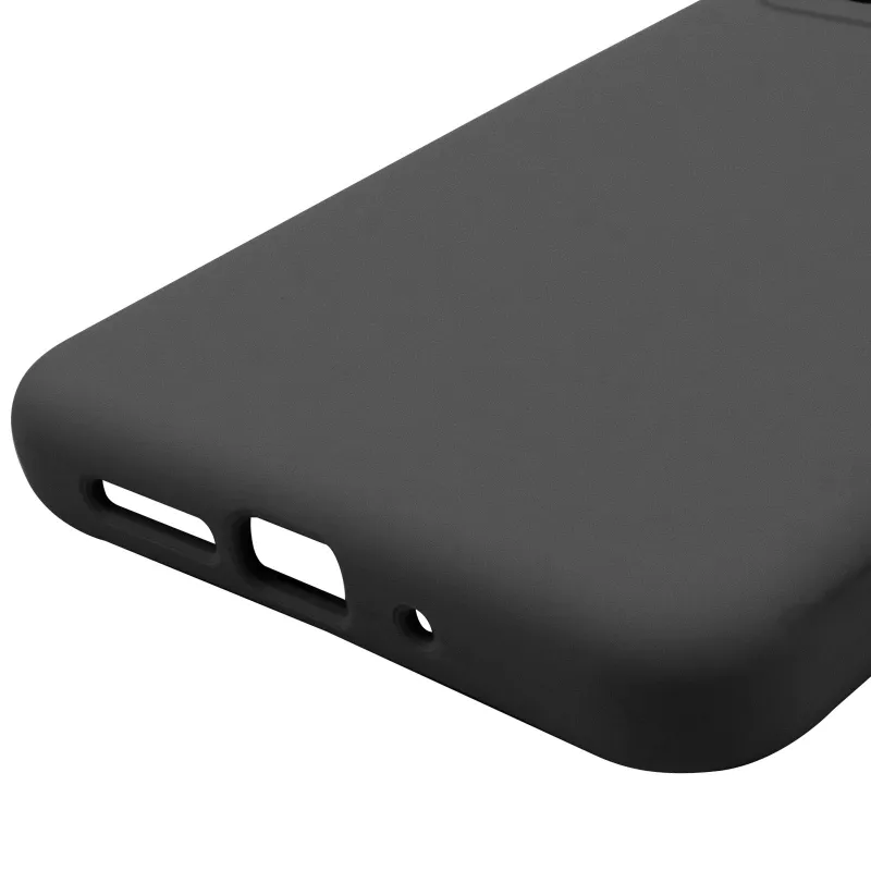 Чехол Silicone Case Lakshmi Premium з закритою камерою на Xiaomi Redmi 15 (EU) – Черный / Black. Фото 9 из 9