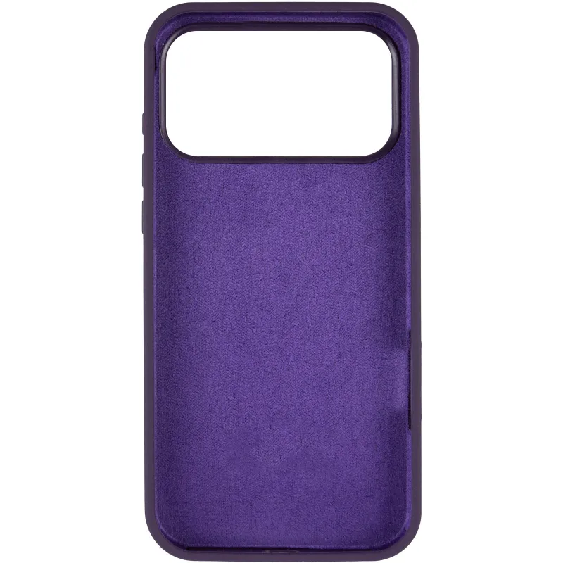 Чехол Silk Full Protective (AA) NO LOGO для Apple iPhone 17 Pro (6.3") – Фиолетовый / Elderberry. Фото 4 из 6