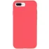 Чохол Silk Full Protective (AA) NO LOGO для Apple iPhone 7 plus / 8 plus – Кавуновий / Watermelon red. Фото 1 з 1