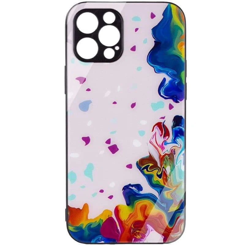 

Скляний чохол Diversity на Apple iPhone 12 Pro Max (6.7") (Stains multicolored)