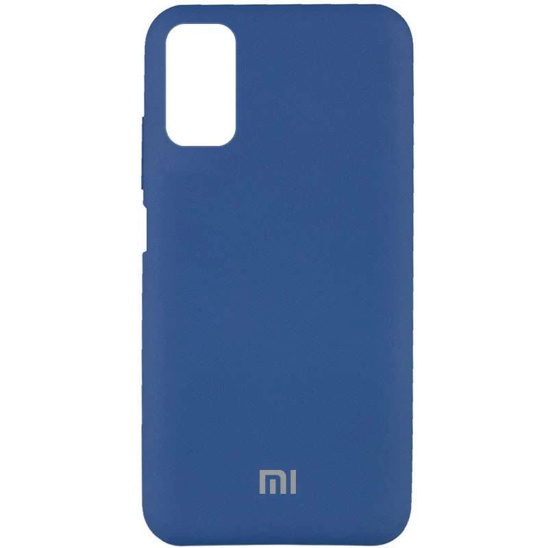 

Чохол Silicone Case з закритим низом на Xiaomi Redmi Note 10 5G (Синій / Navy Blue)