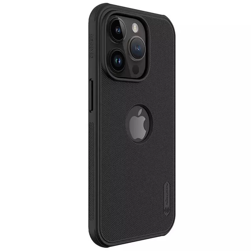 Чохол Nillkin Matte Pro з лого на Apple iPhone 14 Pro (6.1") – Чорний. Фото 4 з 6