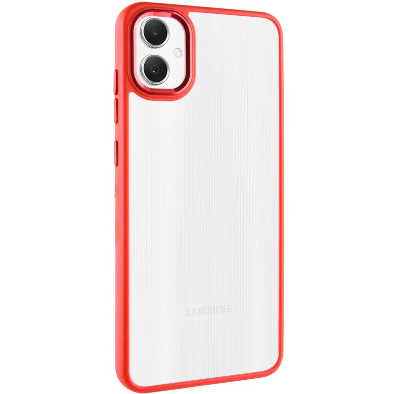 Захистний чохол TPU+PC матовий на Samsung Galaxy A05 – Red. Фото 1 з 12