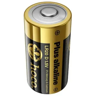 Батарейки Hoco JA5 D (LR20) Alkaline 2 pcs фото 1 з 1