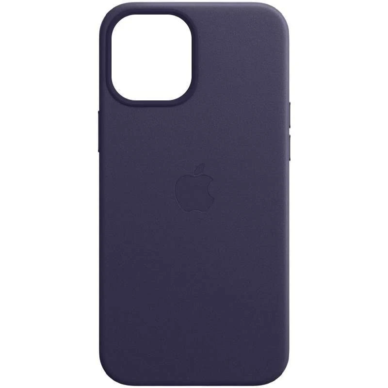 

Шкіряний чохол Silicone Case Premium з MagSafe на Apple iPhone 12 Pro Max (6.7") (Deep Violet)