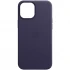 Шкіряний чохол Silicone Case Premium з MagSafe на Apple iPhone 14 (6.1") – Deep Violet. Фото 1 з 7