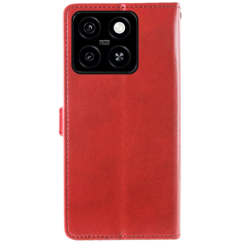 Чохол-книжка GETMAN галант на ZTE Blade A55 4G – Червоний. Фото 5 з 6