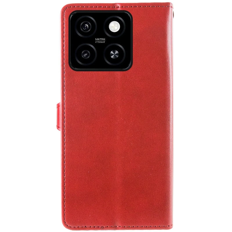 Чохол-книжка GETMAN Gallant  на ZTE Blade A55 4G – Червоний. Фото 5 з 6