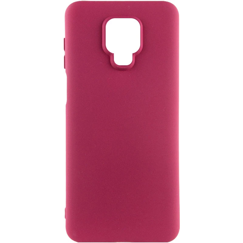 Чохол Silicone Case Lakshmi Elit на Xiaomi Redmi Note 9s / Note 9 Pro / Note 9 Pro Max – Бордовий / Marsala. Фото 1 з 2