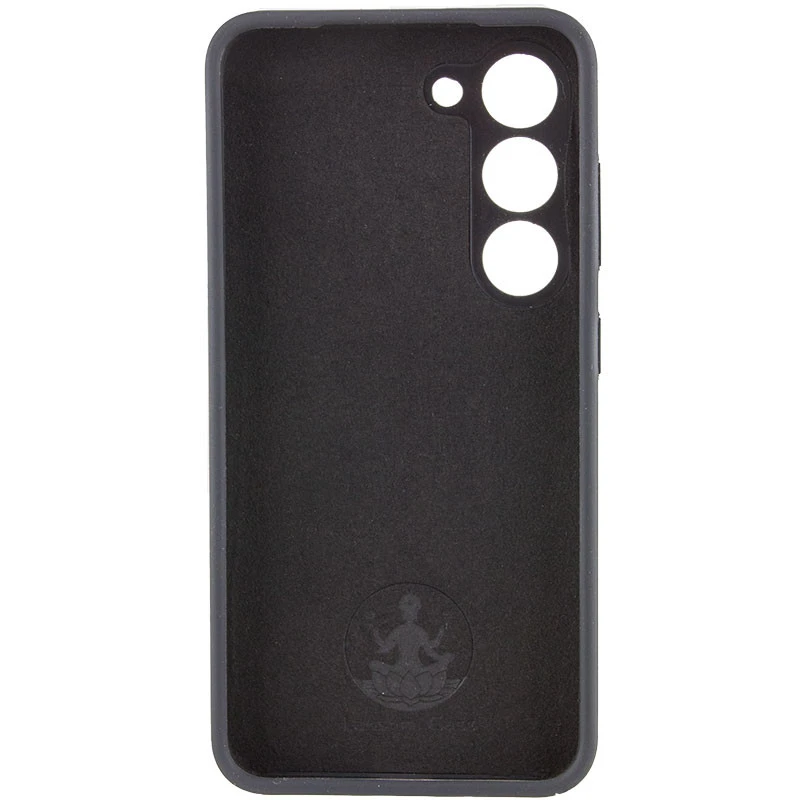 Чохол Silicone Case Lakshmi Premium із закритою камерою для Samsung Galaxy S21 FE – Чорний / Black. Фото 3 з 7