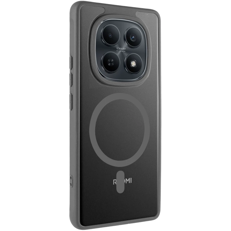 Чохол TPU Bloom with Magnetic Fit для Xiaomi Redmi Note 15 Pro 4G – Black. Фото 1 з 5