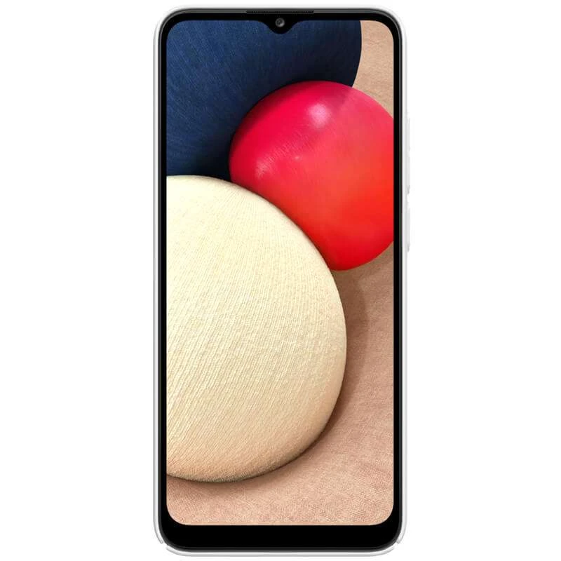 Пластикова накладка Nillkin Frost на Samsung Galaxy A02s – Білий. Фото 2 з 6